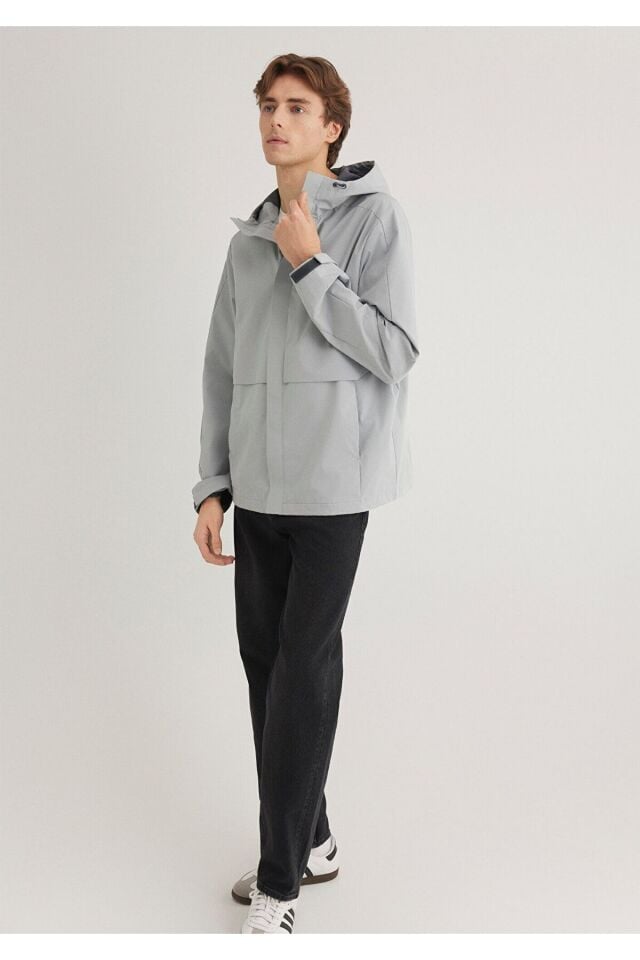 MAVİ ERKEK PROTECH CEKET Mineral Gri 0110348-70093