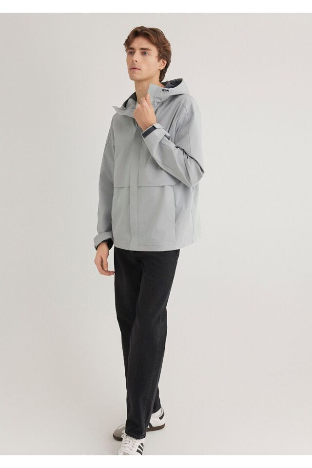 MAVİ ERKEK PROTECH CEKET Mineral Gri 0110348-70093