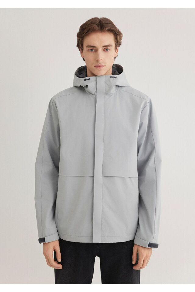 MAVİ ERKEK PROTECH CEKET Mineral Gri 0110348-70093