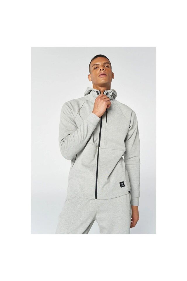 HUMMEL ERKEK FERMUARLI HOODIE hmlT-MT INTERVAL ZIP HOODIE 921647