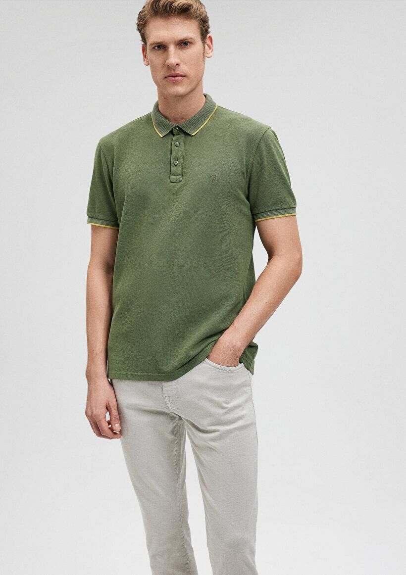 MAVİ ERKEK POLO TİŞÖRT  Zeytin Yeşili 065920-30721