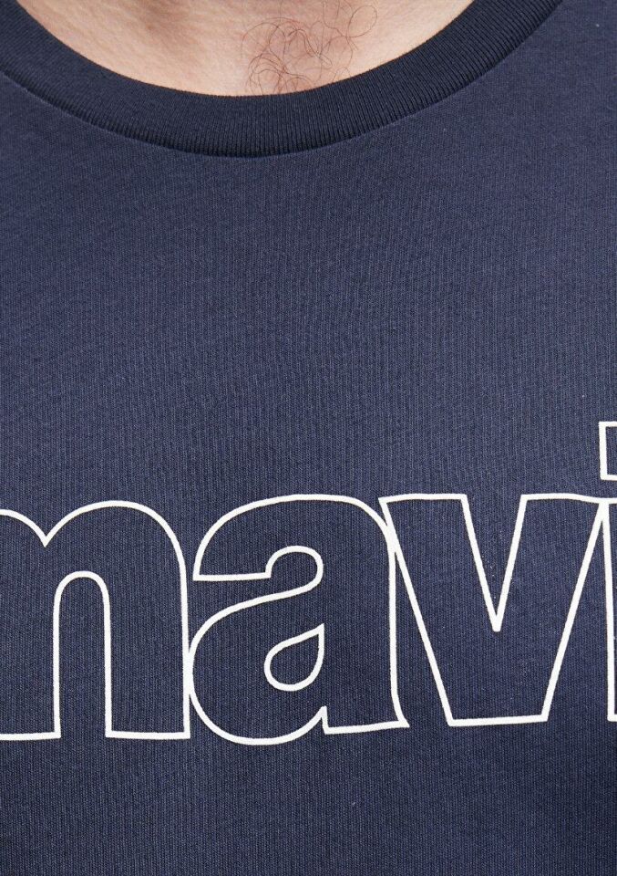 MAVİ ERKEK MAVİ LOGO TİŞÖRT Gece Lacivert 065781-28417