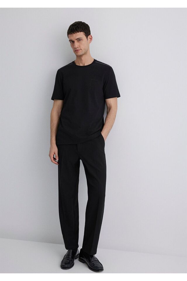 MAVİ ERKEK KISA KOL TİŞÖRT Siyah 0612689-900