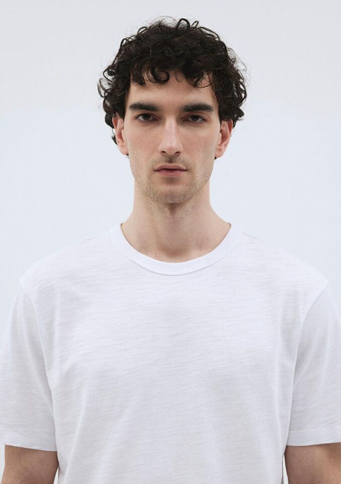 MAVİ ERKEK KISA KOL TİŞÖRT Beyaz 0612151-620