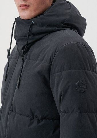 MAVİ ERKEK KAPÜŞONLU PARKA  Kuzgun 0110243-70499