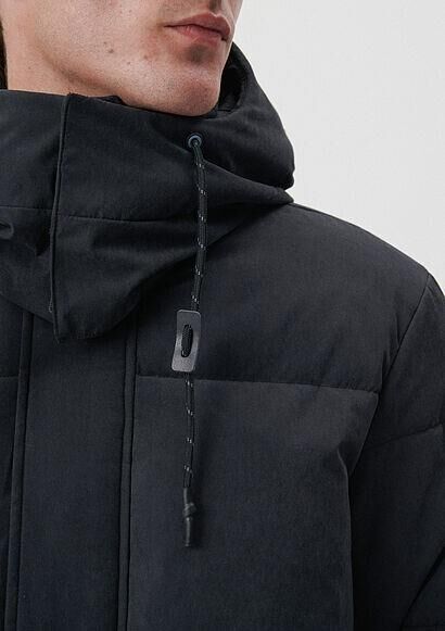 MAVİ ERKEK KAPÜŞONLU PARKA  Kuzgun 0110243-70499