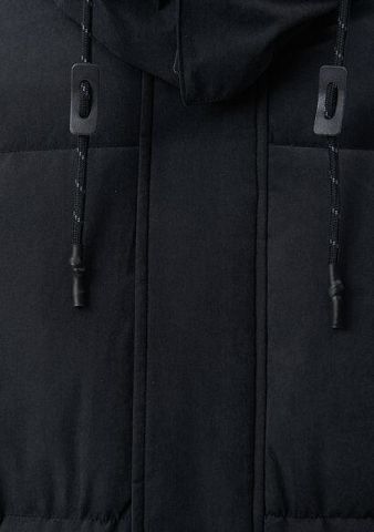 MAVİ ERKEK KAPÜŞONLU PARKA  Kuzgun 0110243-70499