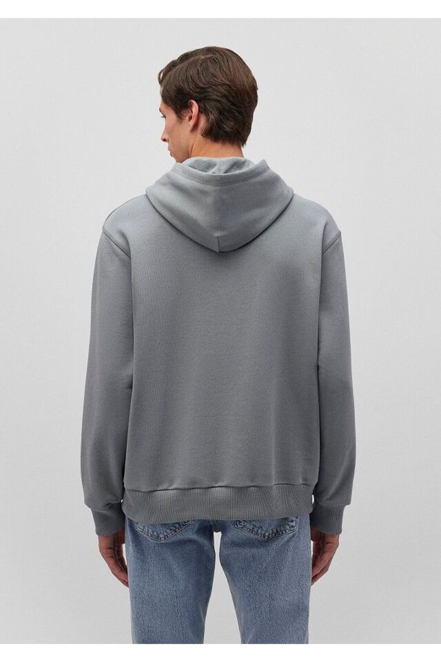 MAVİ ERKEK BUGS BUNNY KAPÜŞONLU SWEATSHIRT Çelik Gr 0S10102-70098