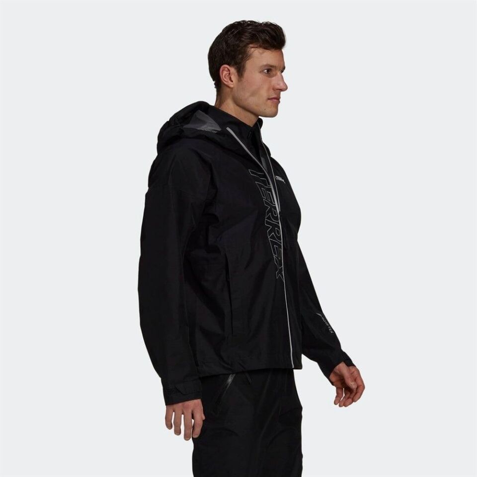ADİDAS ERKEK GORE-TEX SİYAH OUTDOOR CEKET Gtx Paclite J GM4828