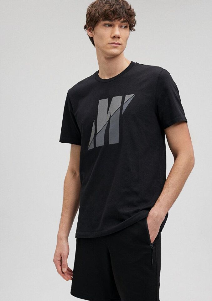 MAVİ ERKEK PRO LOGO TİŞÖRT Siyah 0612174-900