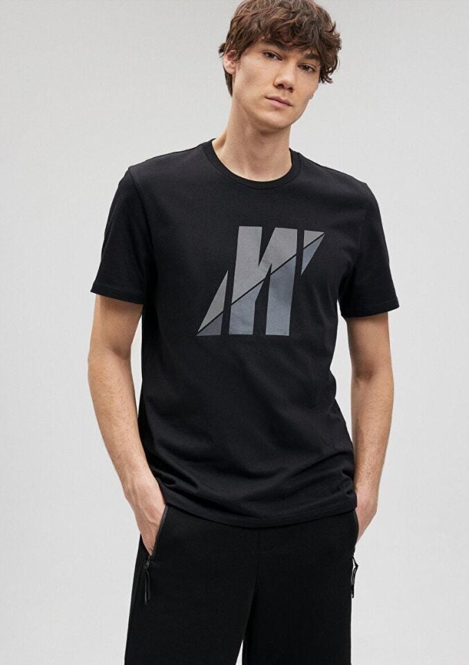 MAVİ ERKEK PRO LOGO TİŞÖRT Siyah 0612174-900