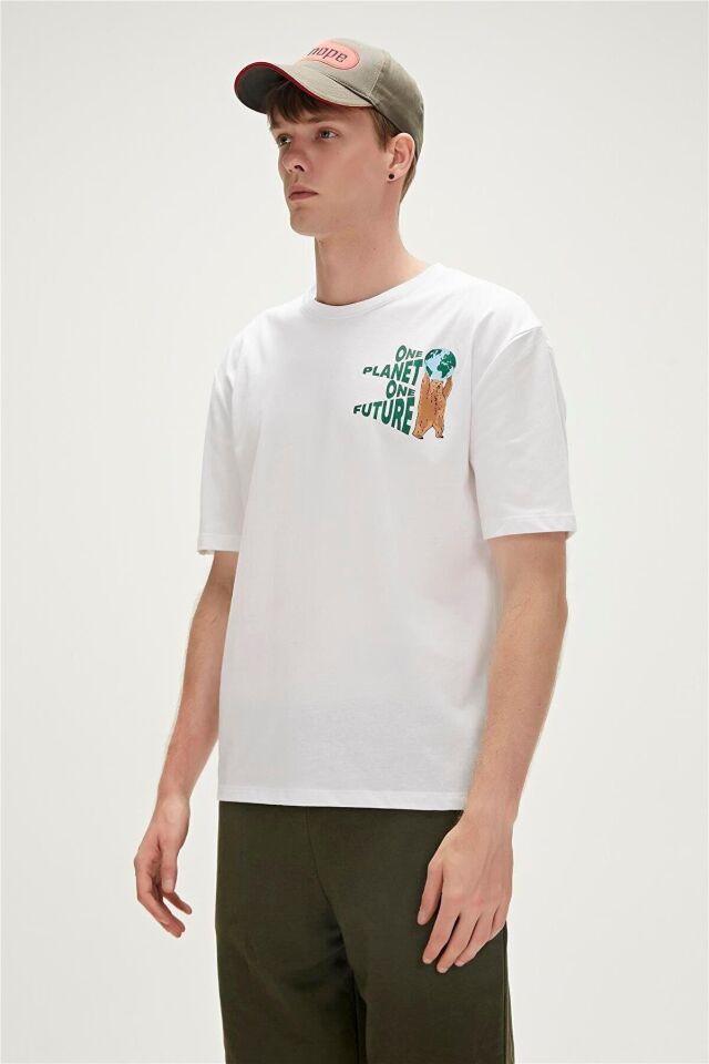 BAD BEAR ERKEK RE-BEAR T-SHIRT 23.01.07.001