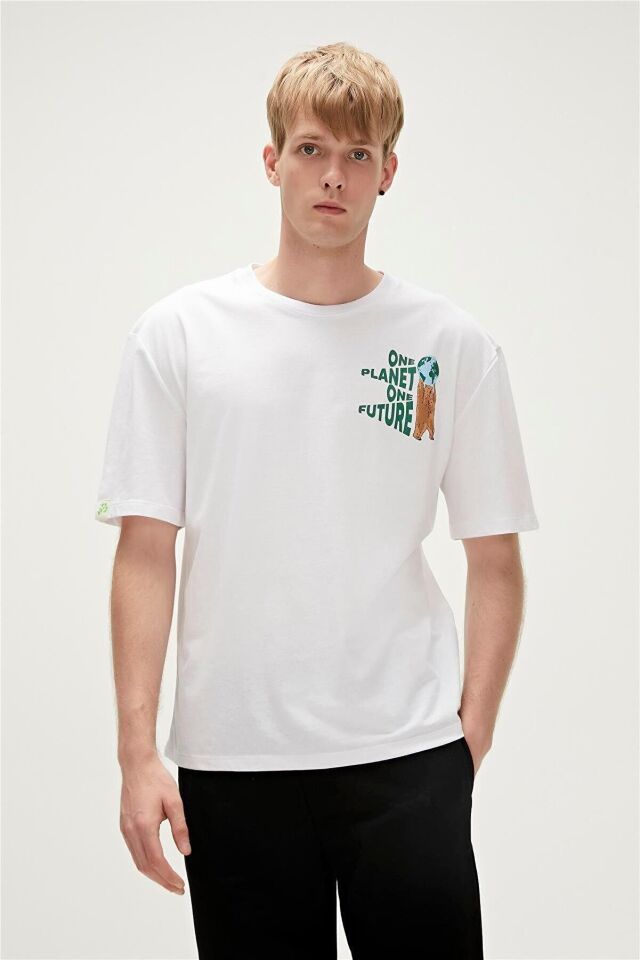 BAD BEAR ERKEK RE-BEAR T-SHIRT 23.01.07.001