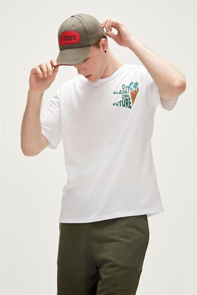 BAD BEAR ERKEK RE-BEAR T-SHIRT 23.01.07.001