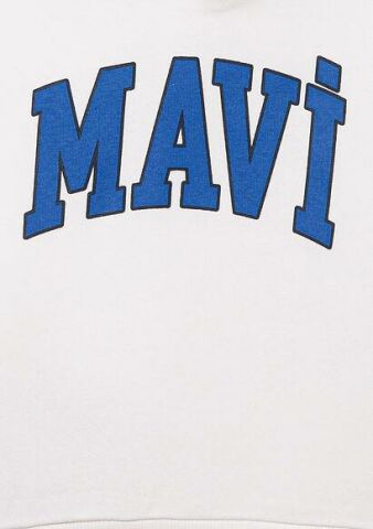 MAVİ ÇOCUK MAVİ BASKILI KAPÜŞONLU SWEATSHIRT Kırık 6610110-70057