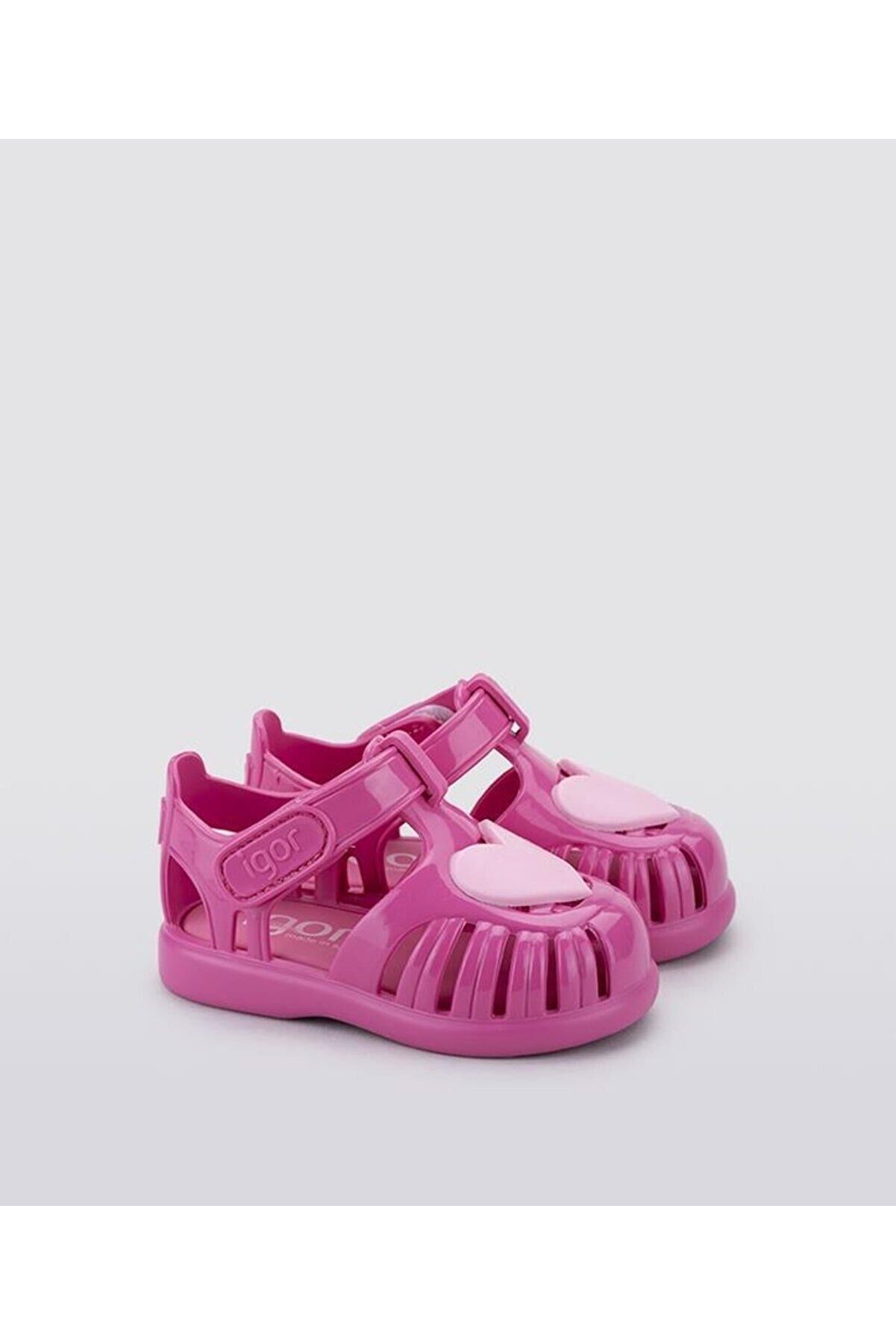 IGOR  ÇOCUK FUŞYA S10310 TOBBY GLOSS LOVE SANDALET S10310-IGR007