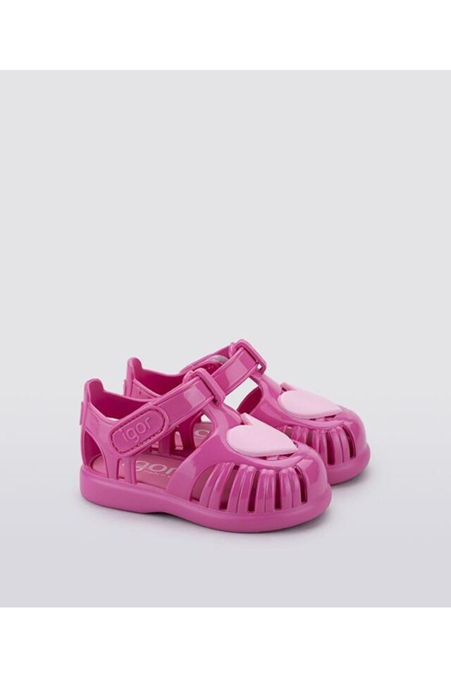 IGOR  ÇOCUK FUŞYA S10310 TOBBY GLOSS LOVE SANDALET S10310-IGR007
