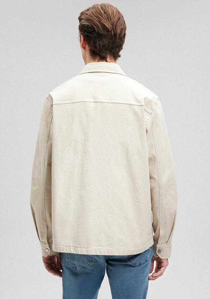 MAVİ ERKEK CEPLİ GÖMLEK Ay Taşı Beji 0210938-70144