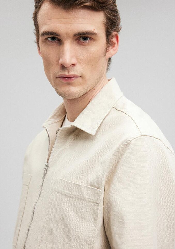 MAVİ ERKEK CEPLİ GÖMLEK Ay Taşı Beji 0210938-70144