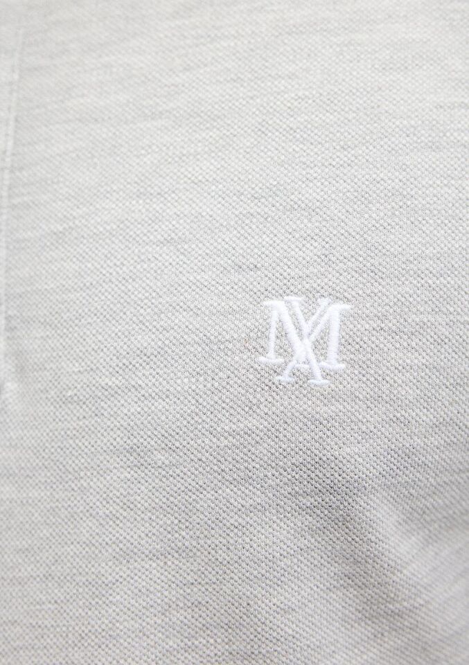 MAVİ ERKEK POLO TİŞÖRT Açık Gri Melanj 064164-28387