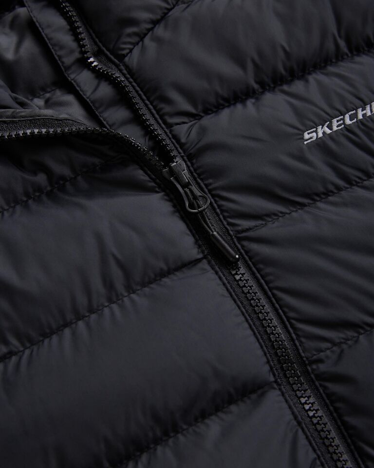 SKECHERS KADIN ŞİŞME MONT W OUTERWEAR POP UP DETAİLED PADDED JACKET S231240-001