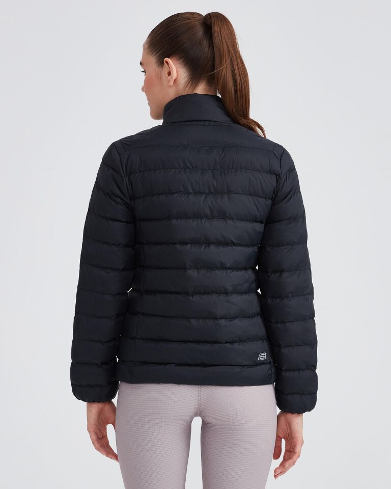 SKECHERS KADIN ŞİŞME MONT W OUTERWEAR POP UP DETAİLED PADDED JACKET S231240-001