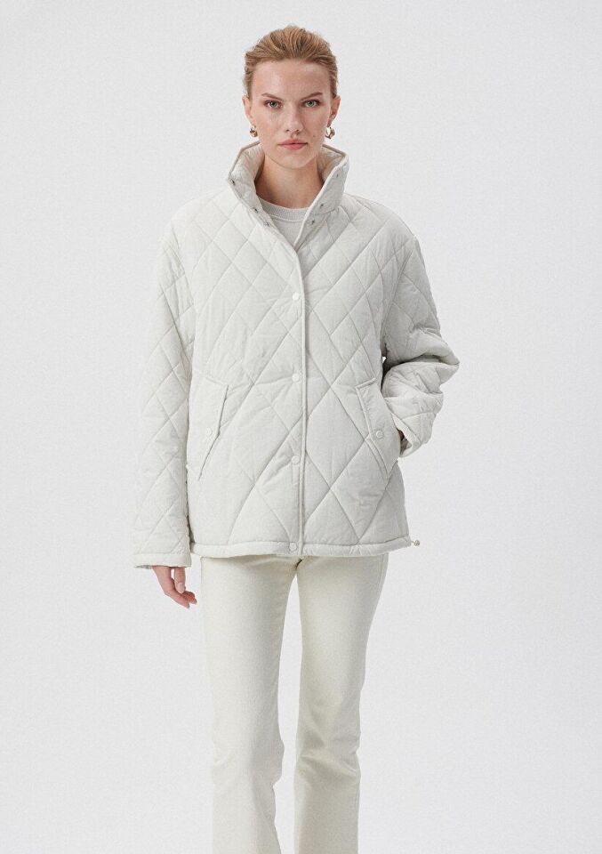 MAVİ KADIN CEKET  Bulut Gri 1110137-83746