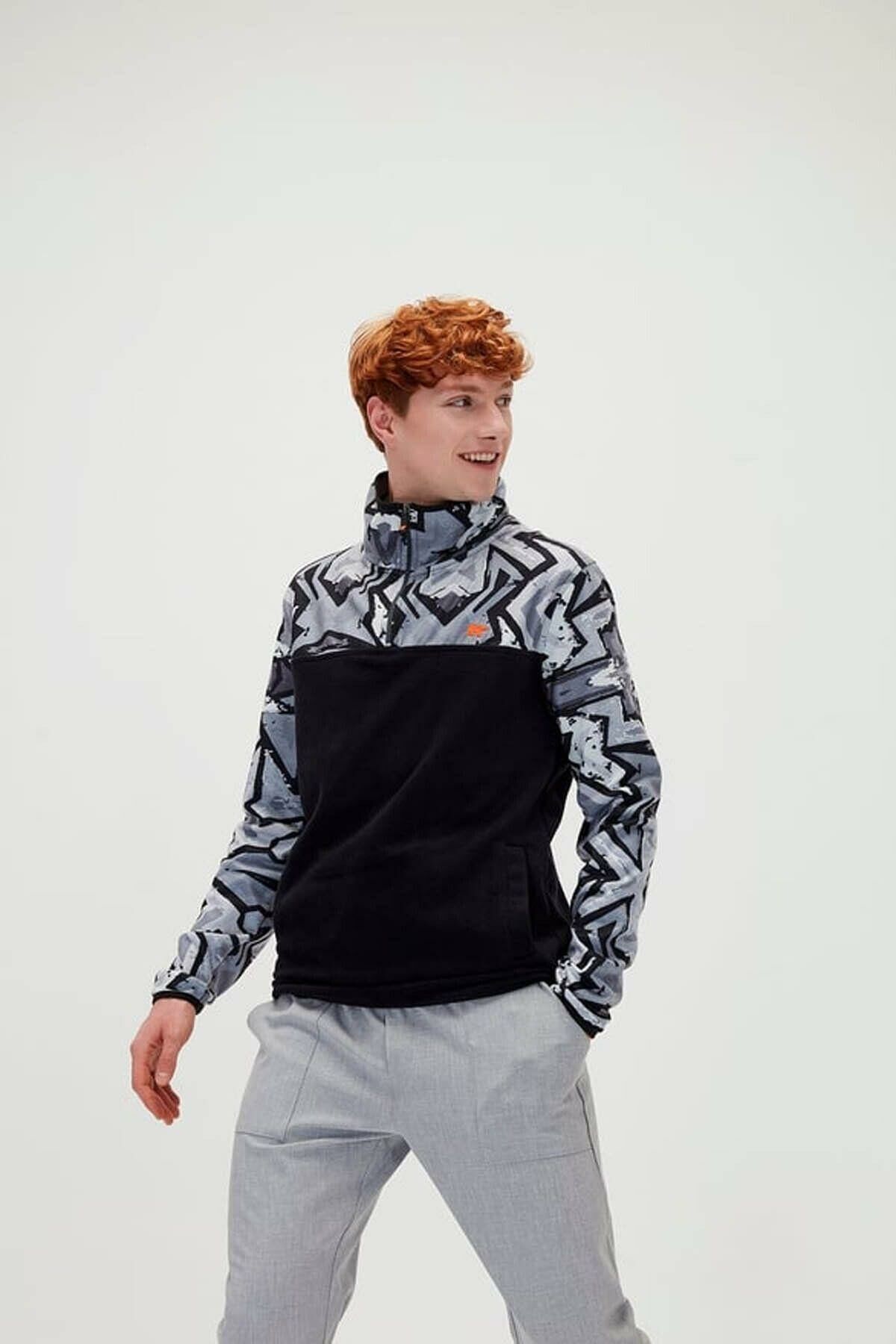 BAD BEAR ERKEK MIRAGE HALF-ZIP POLAR SWEATSHIRT 21.02.21.007