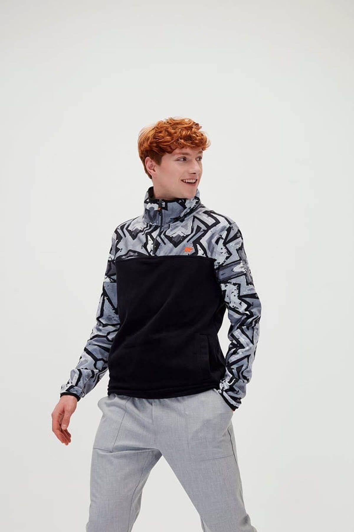 BAD BEAR ERKEK MIRAGE HALF-ZIP POLAR SWEATSHIRT 21.02.21.007