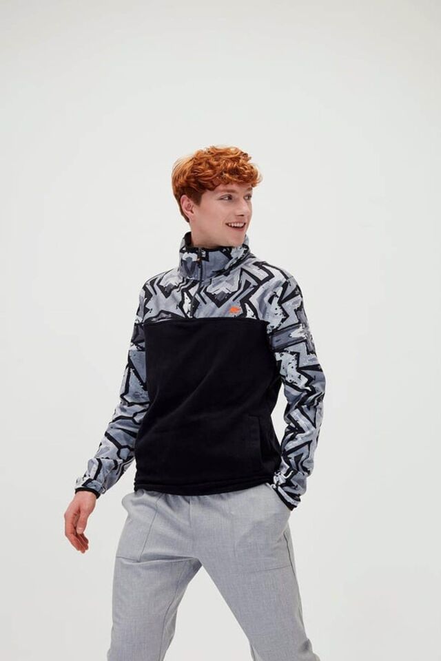 BAD BEAR ERKEK MIRAGE HALF-ZIP POLAR SWEATSHIRT 21.02.21.007