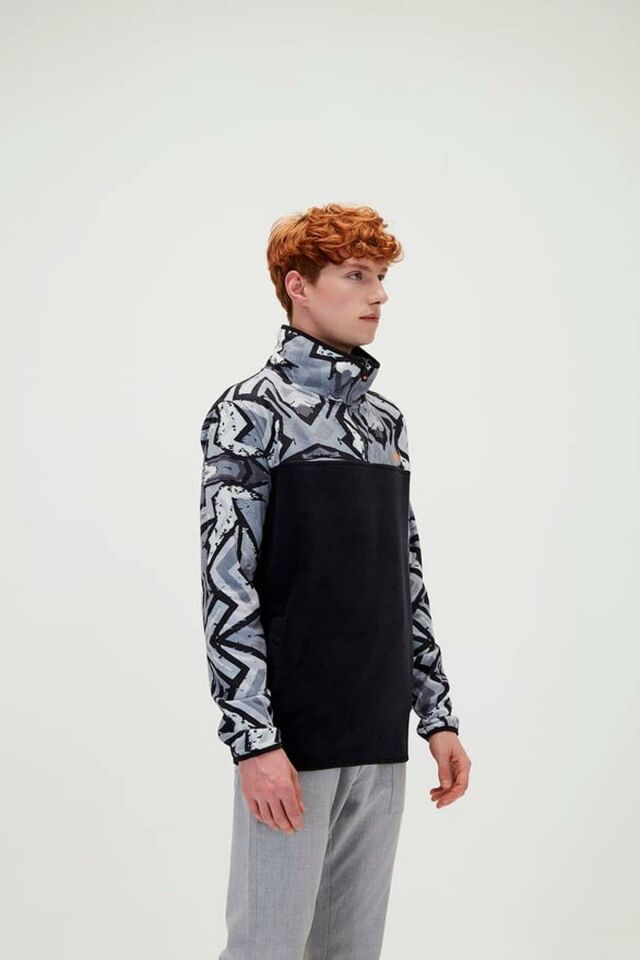 BAD BEAR ERKEK MIRAGE HALF-ZIP POLAR SWEATSHIRT 21.02.21.007