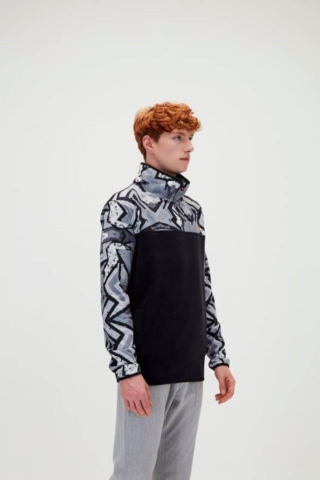BAD BEAR ERKEK MIRAGE HALF-ZIP POLAR SWEATSHIRT 21.02.21.007