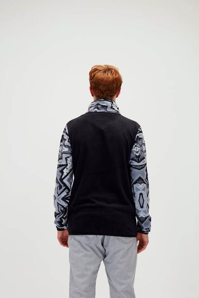 BAD BEAR ERKEK MIRAGE HALF-ZIP POLAR SWEATSHIRT 21.02.21.007