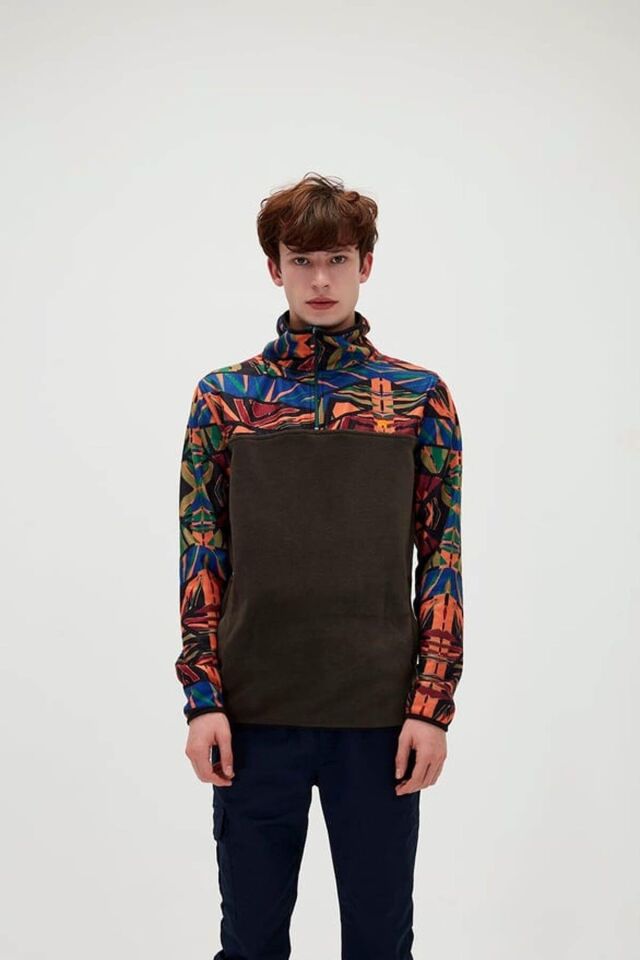BAD BEAR ERKEK MIRAGE HALF-ZIP POLAR SWEATSHIRT 21.02.21.007