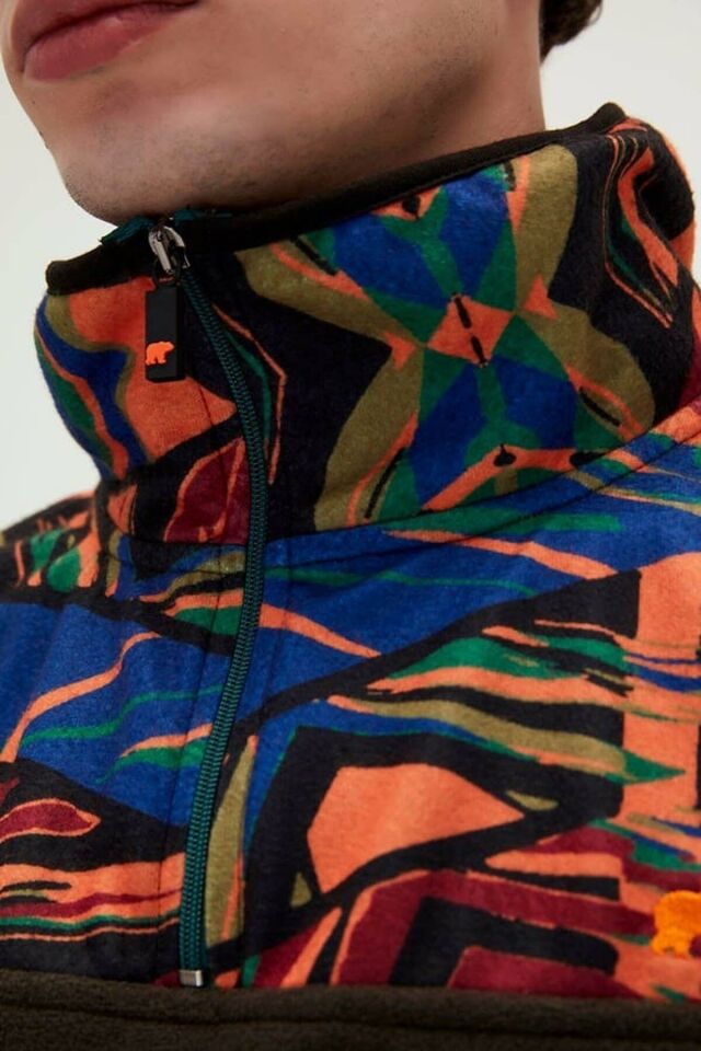 BAD BEAR ERKEK MIRAGE HALF-ZIP POLAR SWEATSHIRT 21.02.21.007