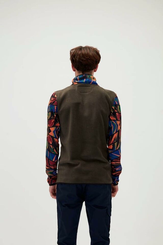 BAD BEAR ERKEK MIRAGE HALF-ZIP POLAR SWEATSHIRT 21.02.21.007