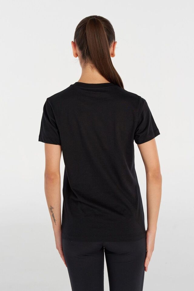 HUMMEL KADIN TİŞÖRT T-TE ELEMENTAL LOGO COTTON TEE 912016