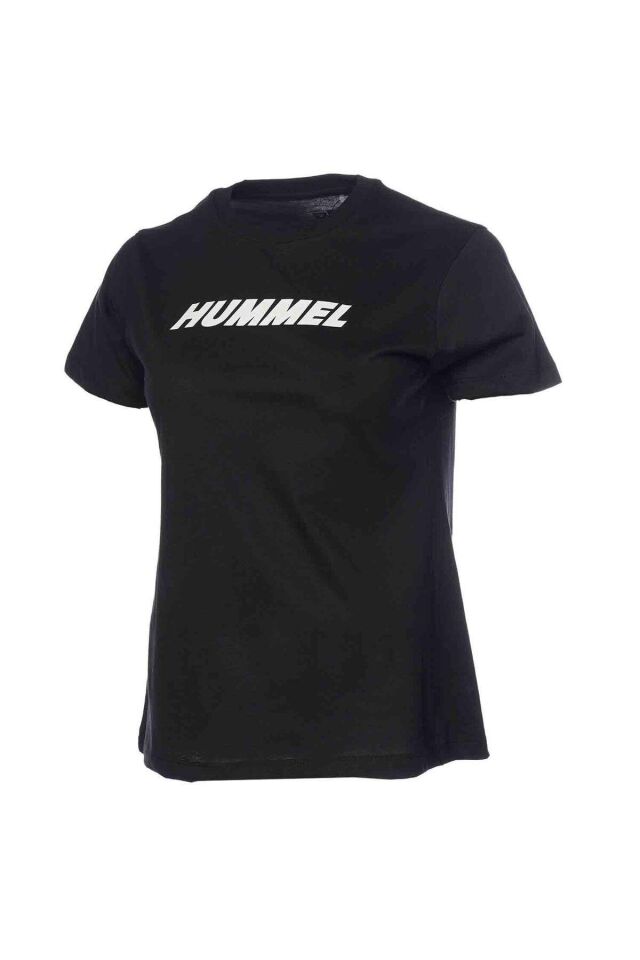 HUMMEL KADIN KISA KOL T-SHIRT T-TE ELEMENTAL LOGO COTTON TEE 912016