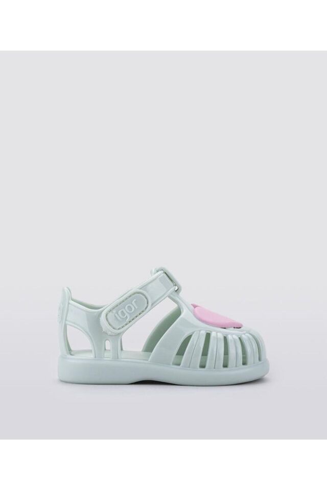 IGOR  ÇOCUK TURKUAZ S10310 TOBBY GLOSS LOVE SANDALET S10310-Ö65