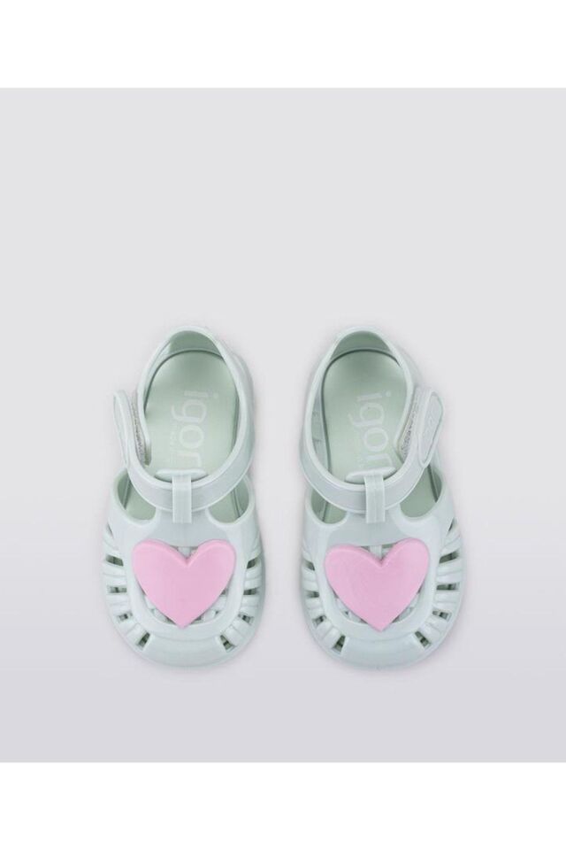 IGOR  ÇOCUK TURKUAZ S10310 TOBBY GLOSS LOVE SANDALET S10310-Ö65