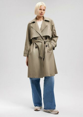 MAVİ KADIN TRENCHCOAT Soluk Haki 110703-71818