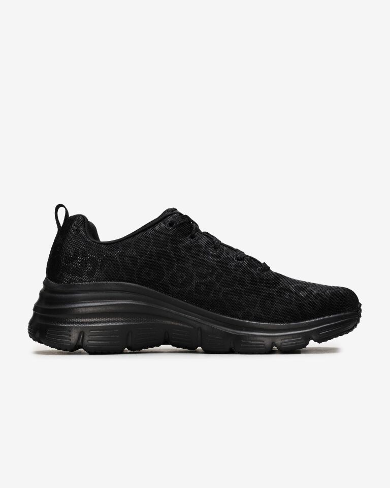 SKECHERS KADIN SİYAH FASHİON FİT SPOR AYAKKABI 88888179 BBK