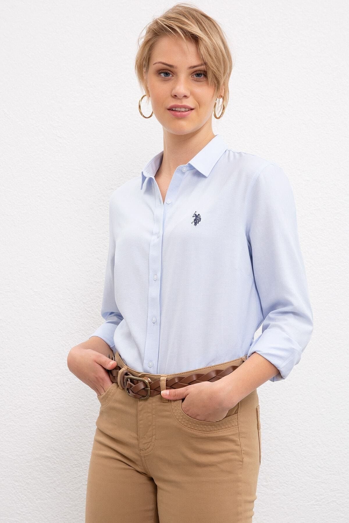 U.S. POLO ASSN. BAYAN DOKUMA GOMLEK G082GL004-000-1678732