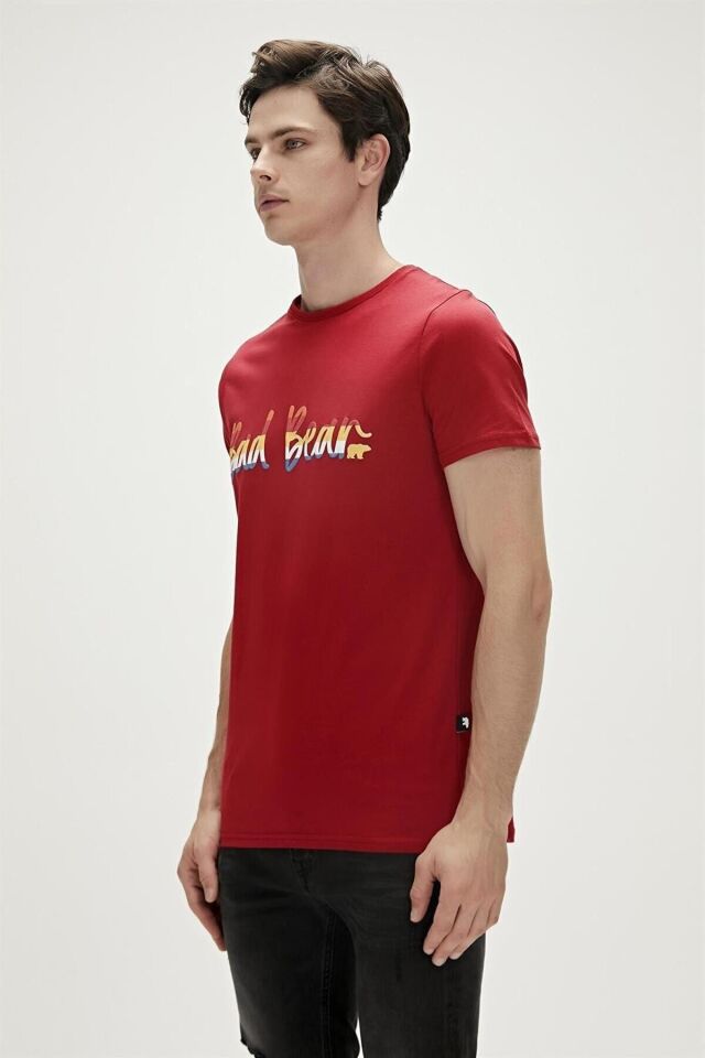 BAD BEAR ERKEK MANUSCRIPT T-SHIRT 23.01.07.008