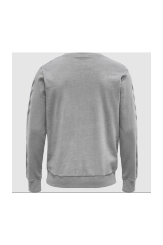 HUMMEL UNISEX SWEATSHIRT LEGACY CHEVRON SWEATSHIRT 212572 GREY MELANGE - S