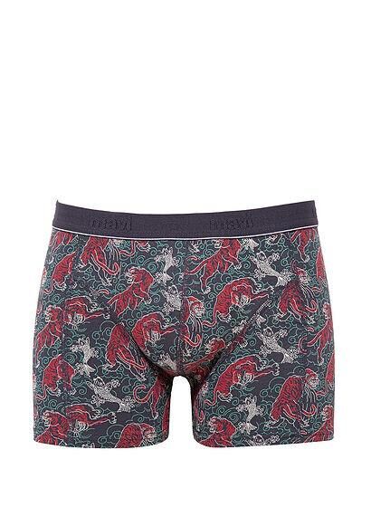 MAVİ ERKEK BOXER GECE LACİVERT 091121-24413