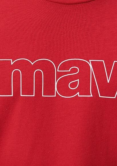 MAVİ ERKEK MAVİ LOGO TİŞÖRT Canlı Kırmızı 065781-34535