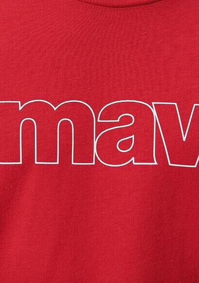 MAVİ ERKEK MAVİ LOGO TİŞÖRT Canlı Kırmızı 065781-34535