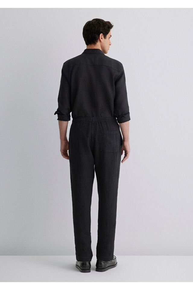 MAVİ ERKEK PANTOLON SİYAH 0010358-900