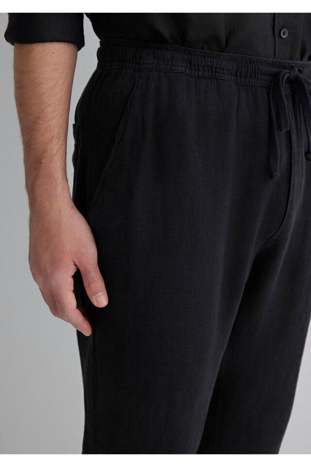 MAVİ ERKEK PANTOLON SİYAH 0010358-900